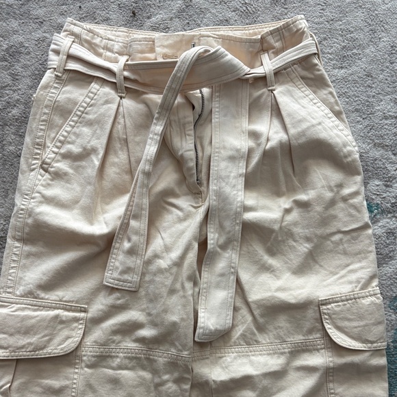 Wilfred Cream Cargo Pants - Picture 3 of 3